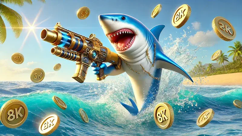 Target ikan dan efek visual pada arena tembak ikan TOTO777
